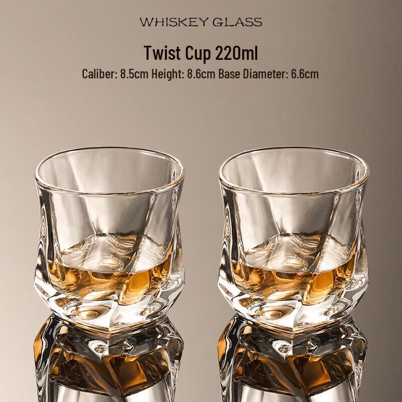Qiwei Classic Handmade Whiskey & Cocktail Glass