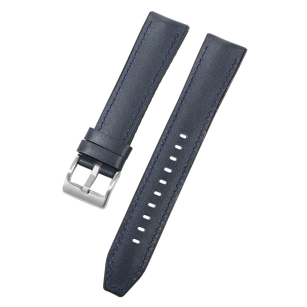 20mm 22mm Strap for Huawei Watch4 4 Pro/Watch 3 Pro Men Women Leather+Silicone Base Waterproof Sport Watch Band Casusl Wristband
