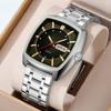 Mens Watches Quartz Movement Waterproof Wristwatches Date Week Display Male Clock