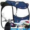 Toldo Impermeable y Protector Solar para Coche con Parabrisas Engrosado para Bicicletas Eléctricas y Triciclos