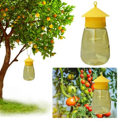 Plastic Fruit Fly Trap Killer Pest Control Fly Bee Trap Drosophila Trap Anti Fly Fruit Fly Killer Catcher Orchard Insect Traps