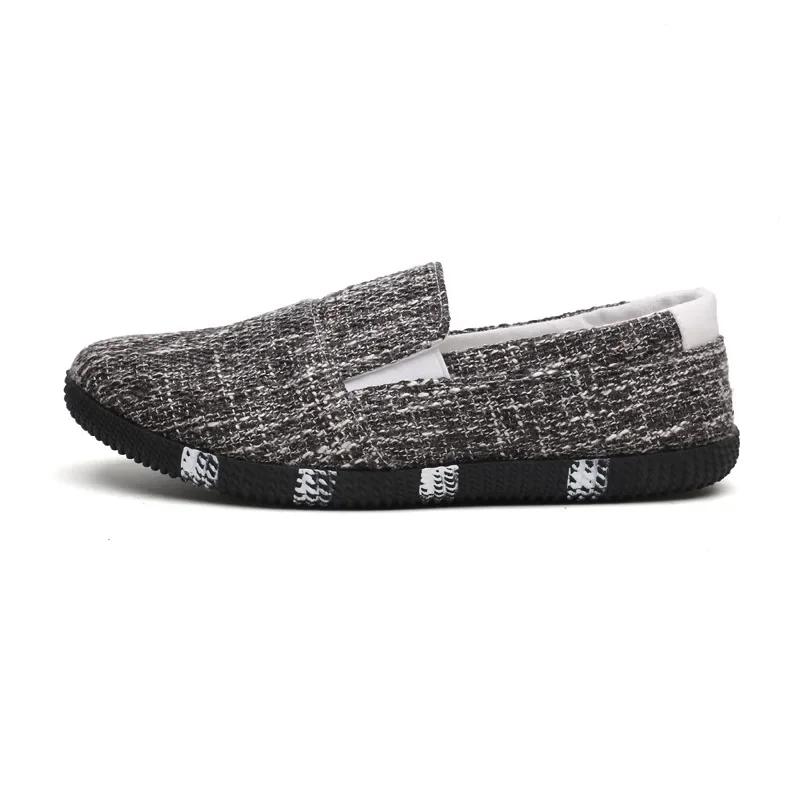 Fashion Men's Shoes Fashion Trend Korean Version Man Casual Shoes Breathable Flat Bottom Anti Slip Comfort Walking Loafers 2025 New