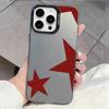 Minimalist Red Star Pattern Phone Case For Xiaomi Mi 15 T Pro 14T 13T 12T Mi 17 Pro 15 14 13 12 11 Lite 5G Shockproof Back Cover