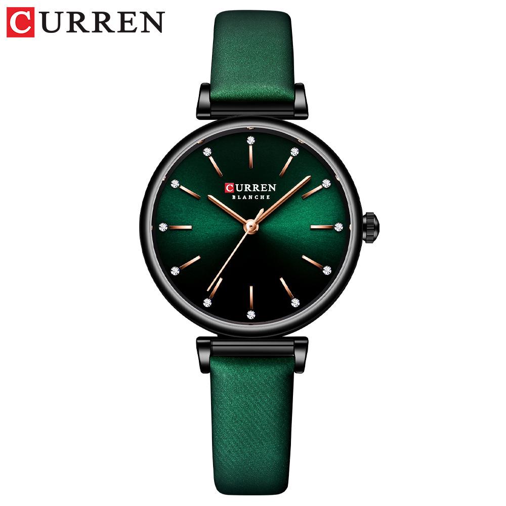 Curren Karin 9081 Damenmode Lederarmband Armbanduhr - Einfaches, Schönes, Trendiges Jugenddesign