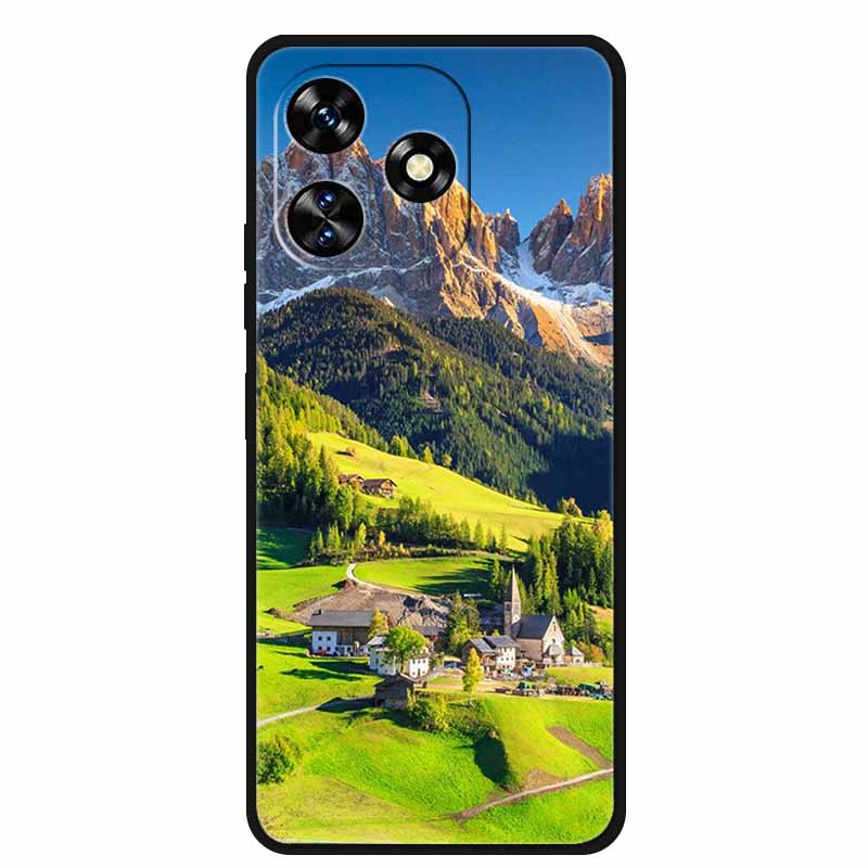Für Oukitel C51 Hülle Luxus TPU Weiches Silikon Handyhüllen für OukitelC51 C 51 Schutz Stoßfest Rückseite Bumper Cool Coque