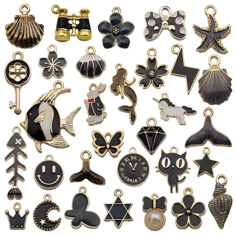 Mixed KC Vintage Alloy Charms For Jewelry Making Handmade DIY Bracelet Earrings Necklace Pendant Jewelry Accessories