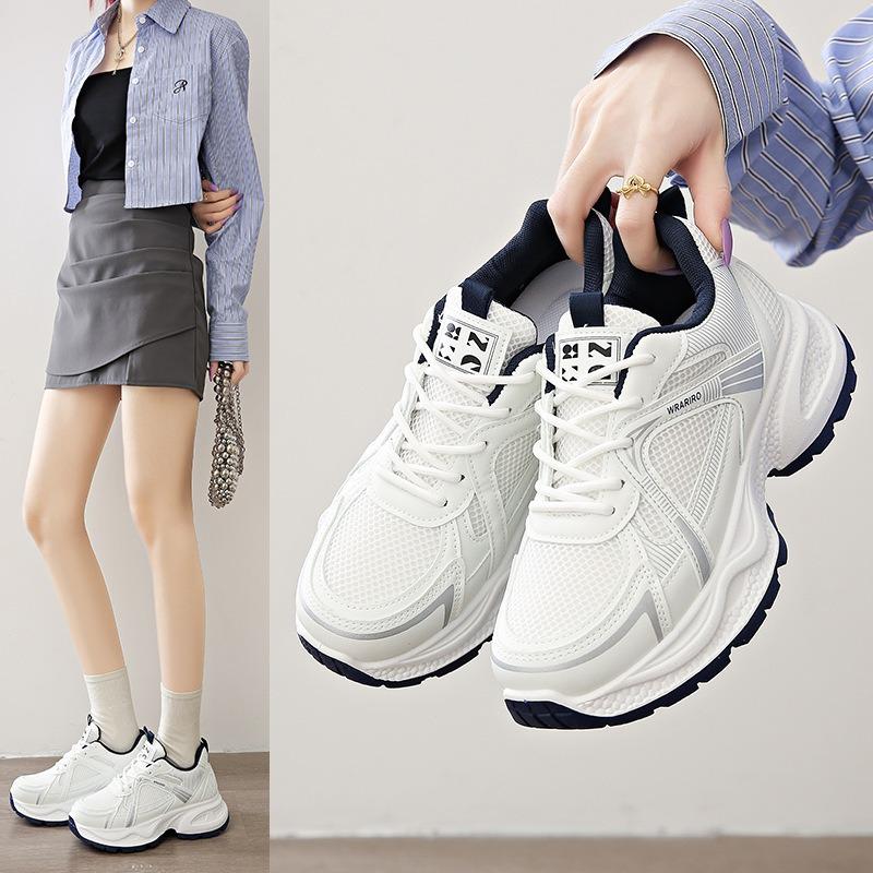 Dad shoes women's spring and autumn new popular sports shoes trendy versatile lightweight platform shoes