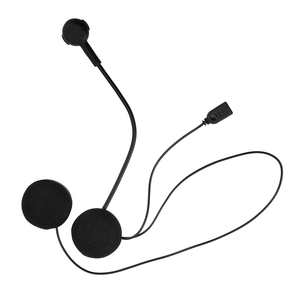 Wireless Bluetooth HIFI Stereo Earphones Headset HD Microphone for Motorcycle Helmet