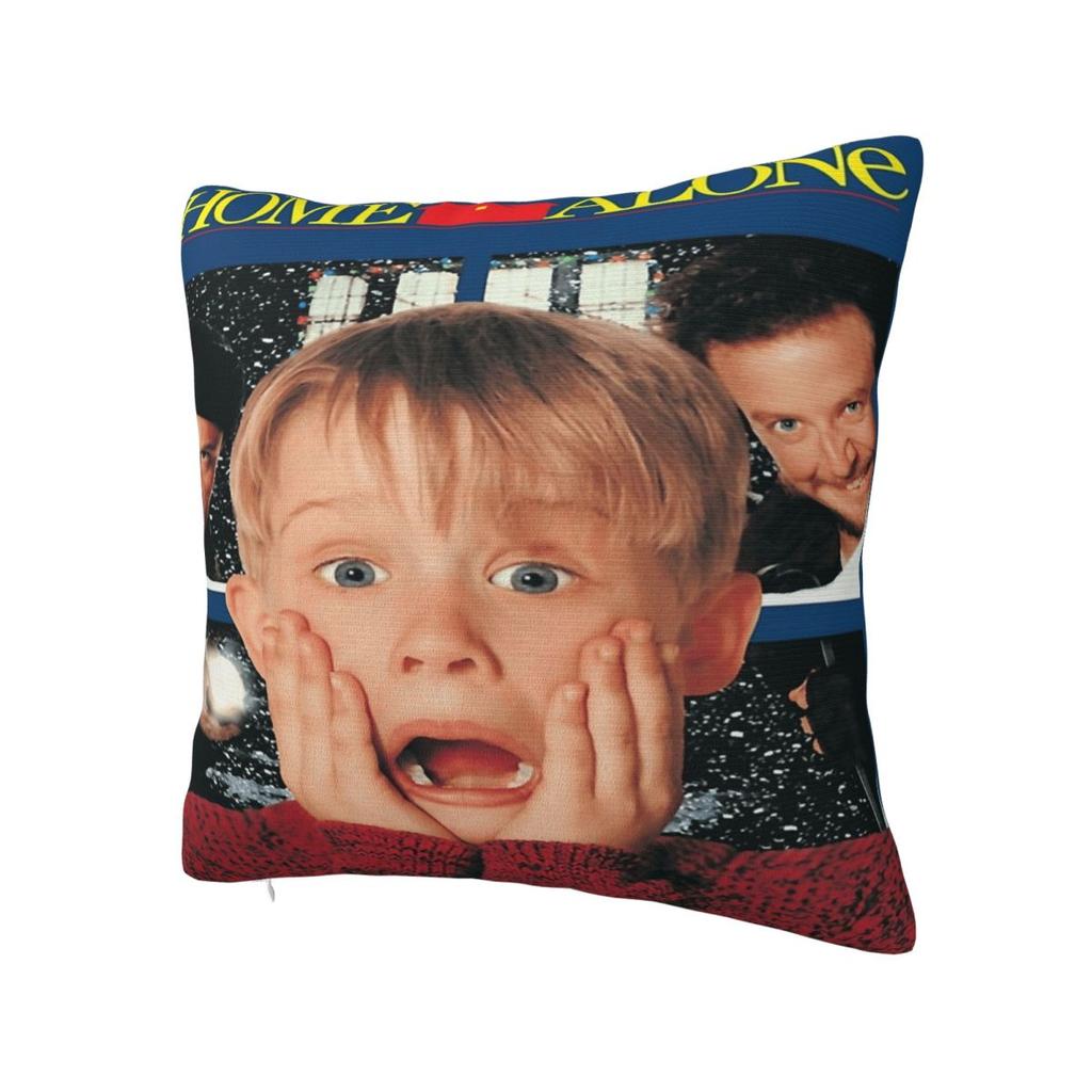 Movie Home Alones Pillow Cover Christmas Morden Pillow Case For Living Room Chair Cushion Cover Soft Graphic Pillowcases Gift