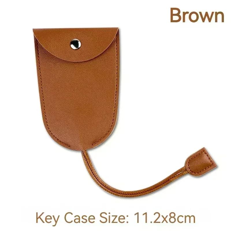 Key Bag Cute Pull-out Car Key Box Pocket Key Bag Creative Large Capacity Keychain Key With PU Leather Key Bag