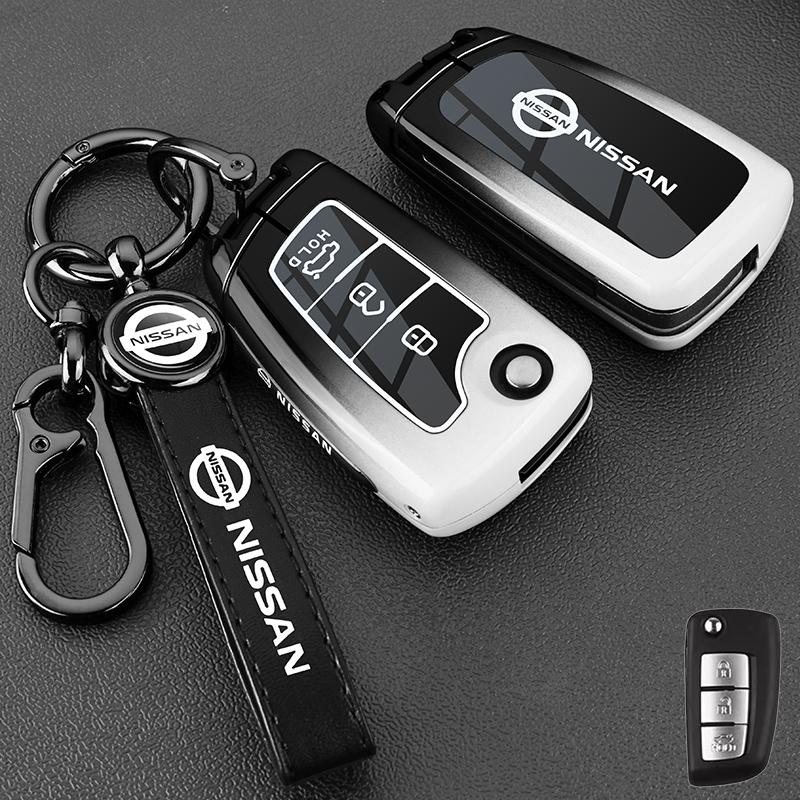 3 4 Buttons Remote Key Case Cover Shell Fob Holder Keychain For Nissan X-trail T33 Qashqai J12 Teana Altima Ariya 2022 2023