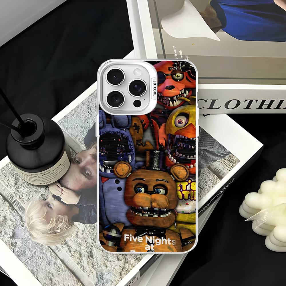 Game F-Five N-Nights At F-FreddyS For IPhone 17 16 15 14 13 12 11 Pro Max Plus Matte Color Back Phone Cover