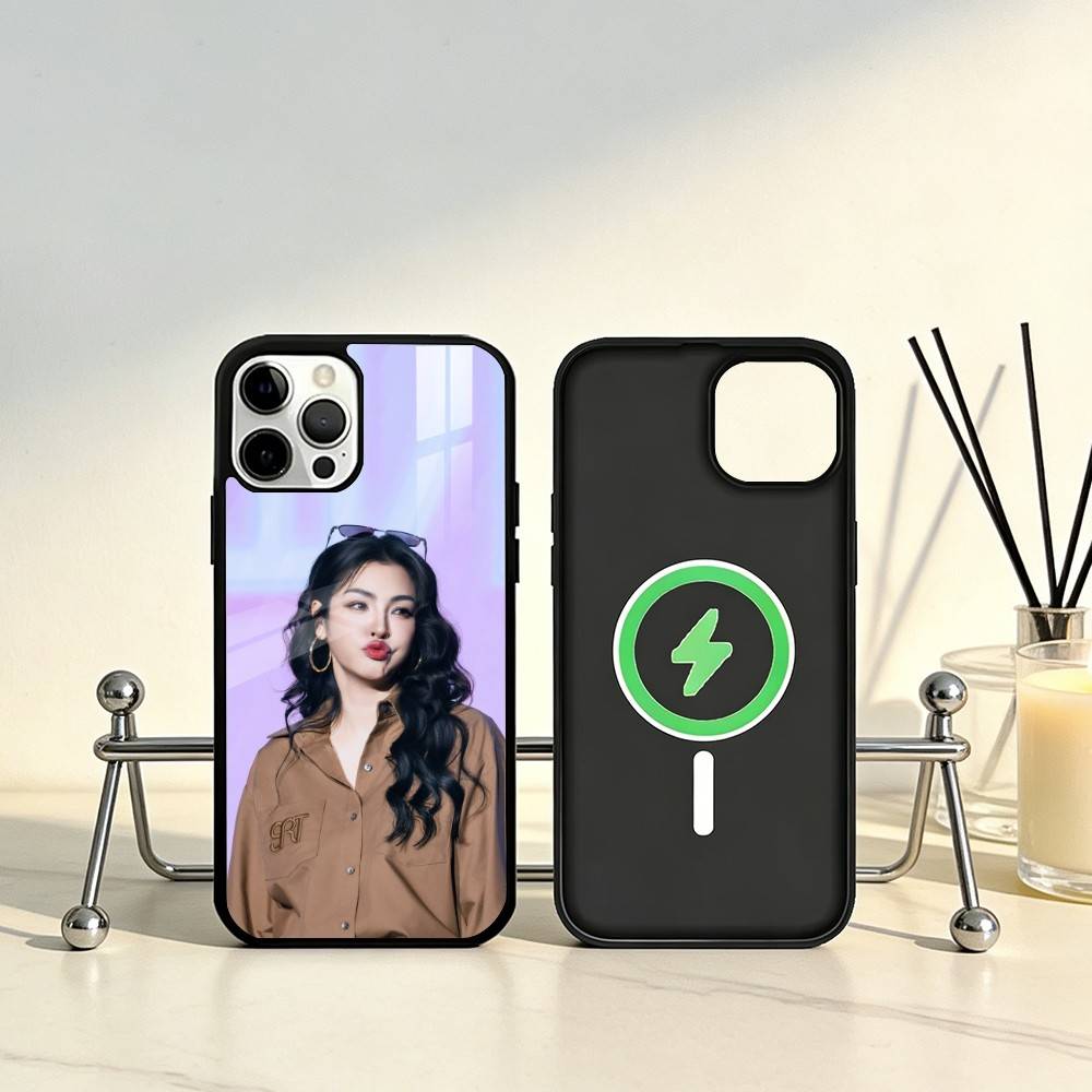 P-Peraya M-Malisorn Faye Handyhülle Für iPhone17,16,15,14,13,12,11 Plus,Pro Max Magnetisch Für Magsafe Kabelloses Laden