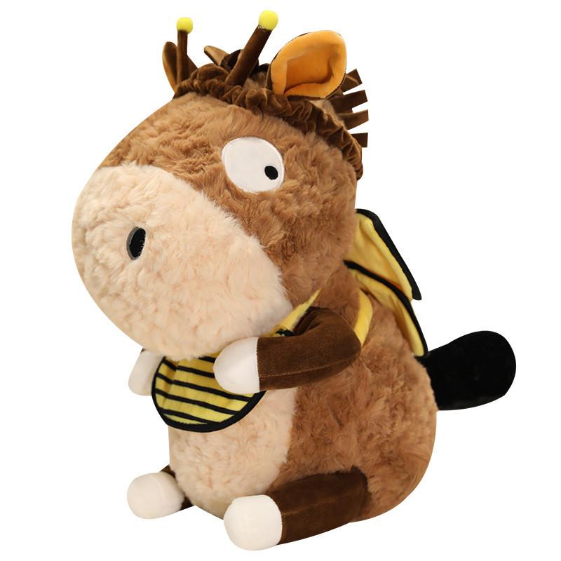 Donkey Plush Little Toy Cute And Adorable Bee Donkey Doll Stuffed Gift Animal