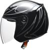 Kask motocyklowy LEAD Jet STRAX, Czarny, LL, SJ-9