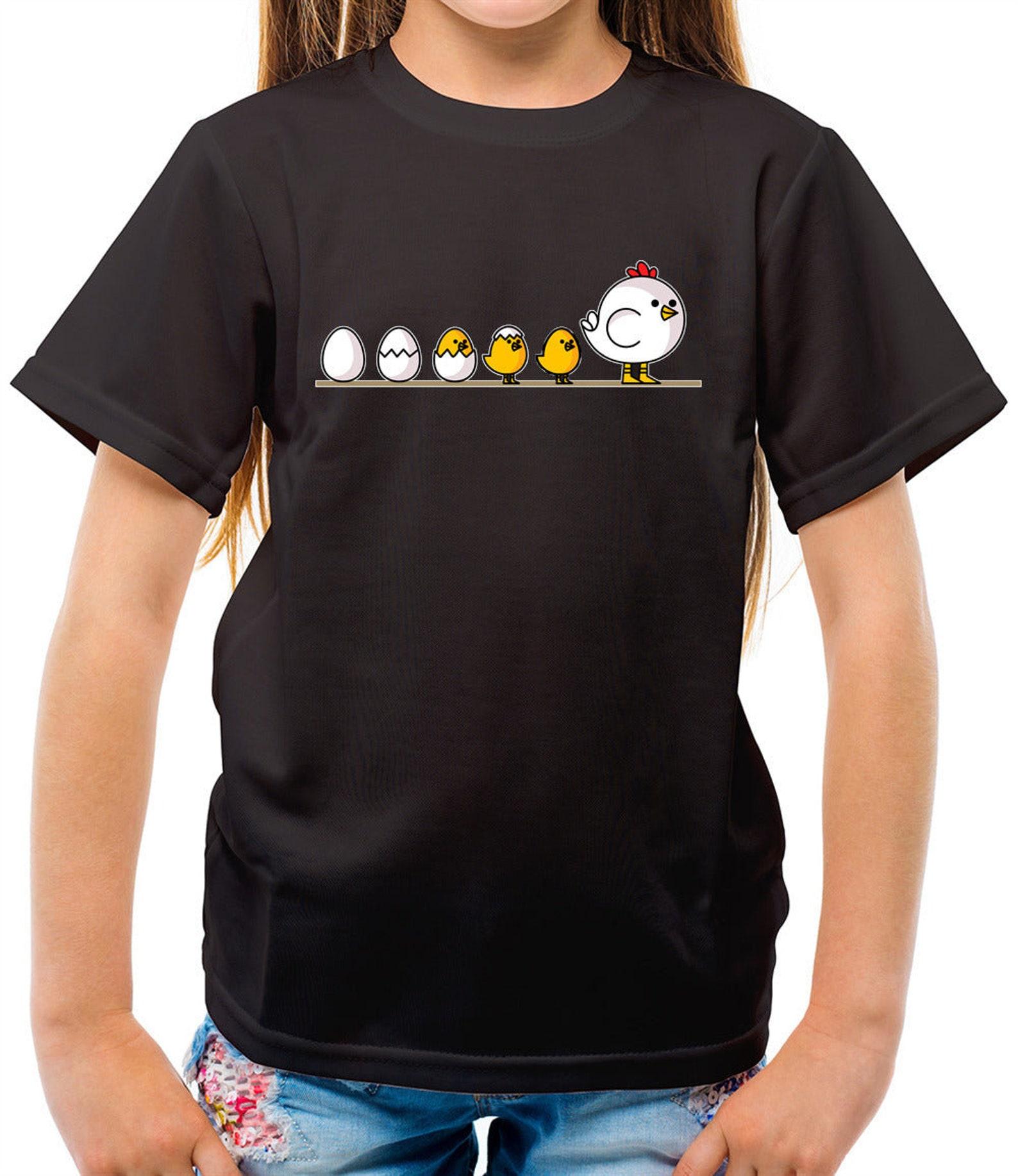 Evolution Of Chicken - Childrens / Kids Crewneck T-Shirt 3XL
