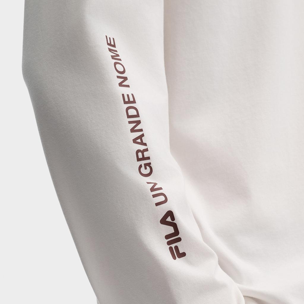 New FILA T Shirts Men's Fresh Ivory F11M439208FIV