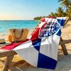 Fc Bayern Beach Towel Quick-Dry Soft Microfiber Comfortable Lightweight Perfect for Traveling Yoga Camping and Swimming