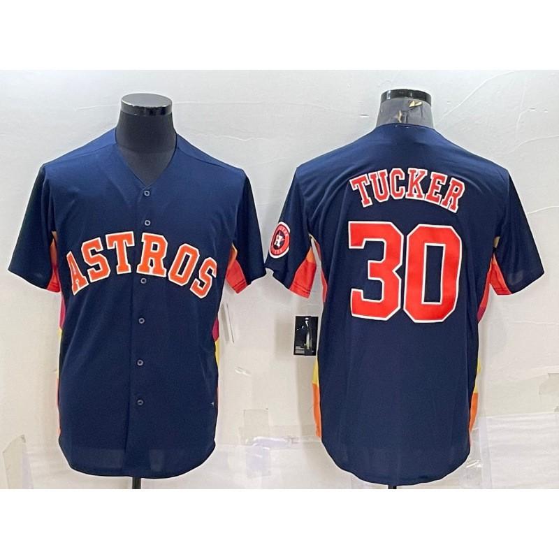 Houston Astros 44 Yordan Alvarez Fan Edition Embroidered Baseball Jersey Men