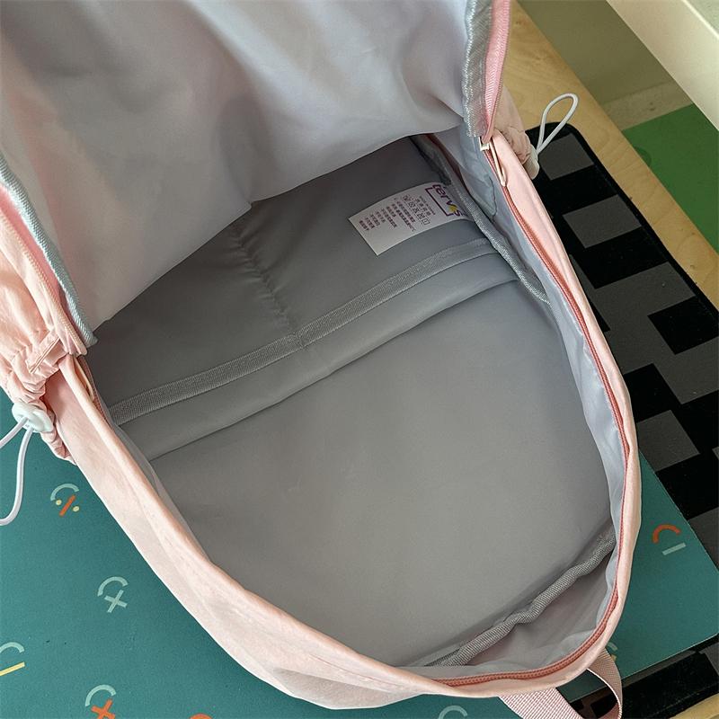Large Capacity Student Schoolbag Women's Bow Backpack College Backpack