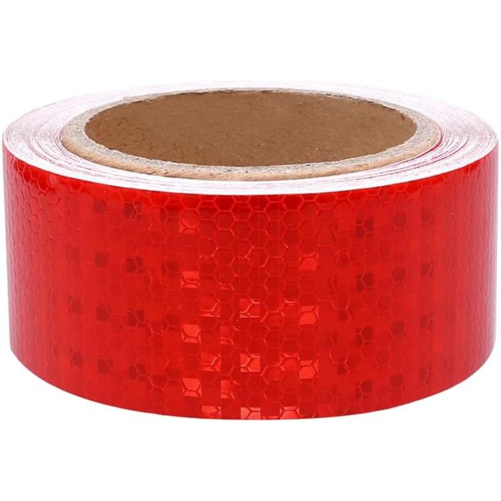 Reflective Tape, 9M x 5CM Warning Sticker High Intensity Reflector Tape Waterproof Safety Tape, 1 Pack Self-Adhesive Security Marking Tape