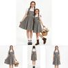 The Wizard Of Oz Style Cosplay Dress With Lightweight Fabric For Themed Party Wear