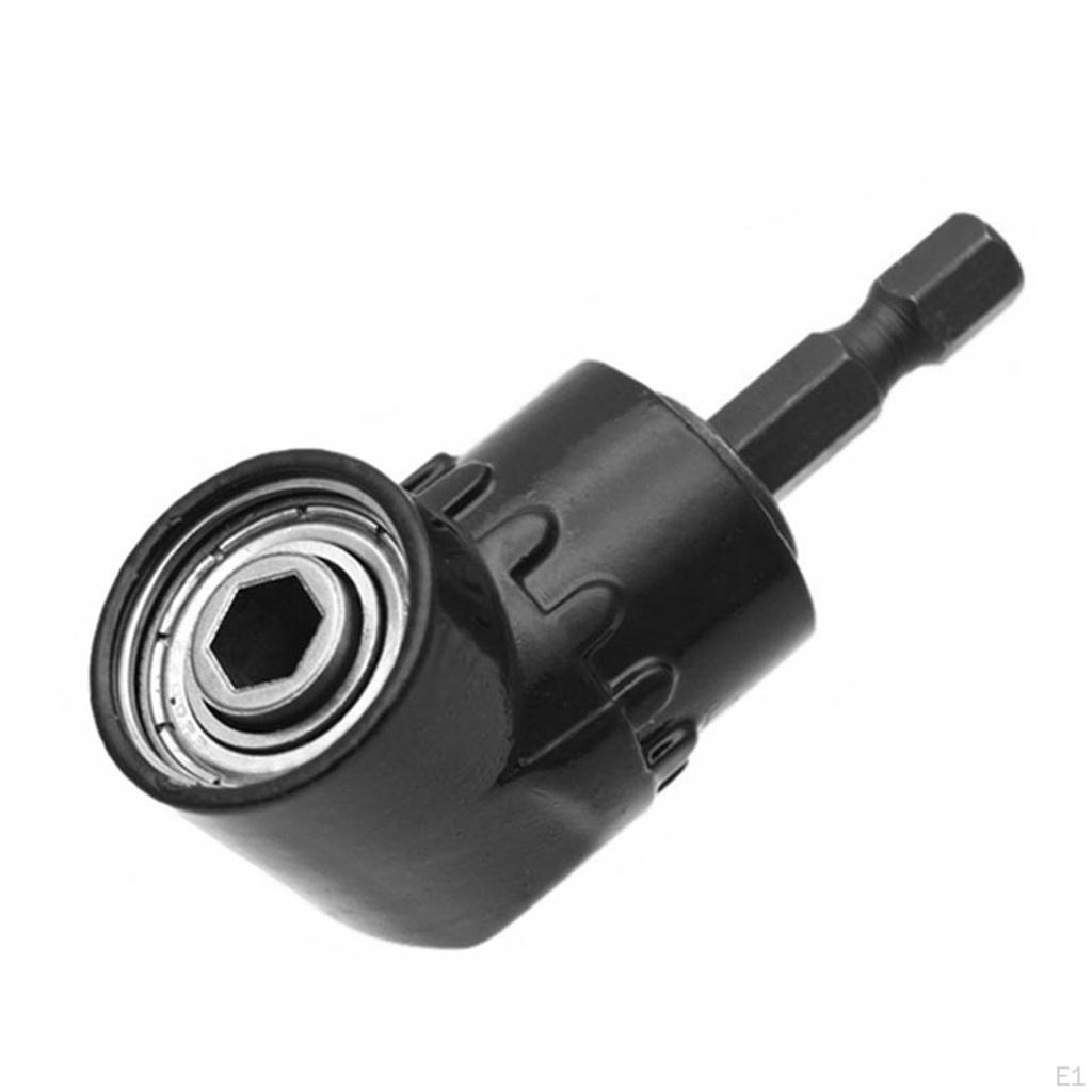 Screwdriver,1/4 Inch Drill Adapter, Hex Shank Screwdriver Angled Bit Holder Power Tool Angle