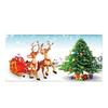 Christmas Garage Door Cover Large Christmas Banner Backdrop Decoration for Indoor Outdoor Garage Door Gate Party Wall Decor