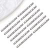 18K Gold-Plated Faceted Starry Tube Beads for DIY Jewelry Making