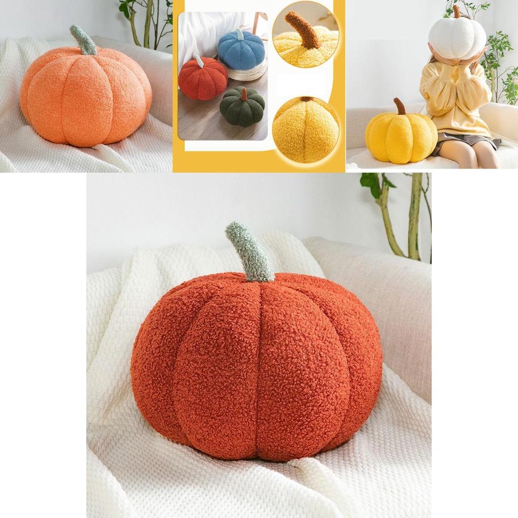 Add A Touch Of Fun To Your Home Decor With This Funny Pumpkin Sofa Cushion Handmade With Love