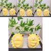 Yellow Delightful Durian Plush Stuffed Animal Cartoon Hanging Toy For Game Machines