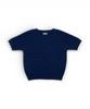 Bonseullipi Cable Half Sleeve Knit (Navy)