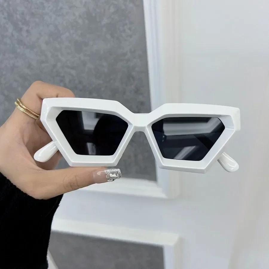 Retro štvorcové módne slnečné okuliare dámske pánske vintage štýl ležérne trendy malé dámske pánske