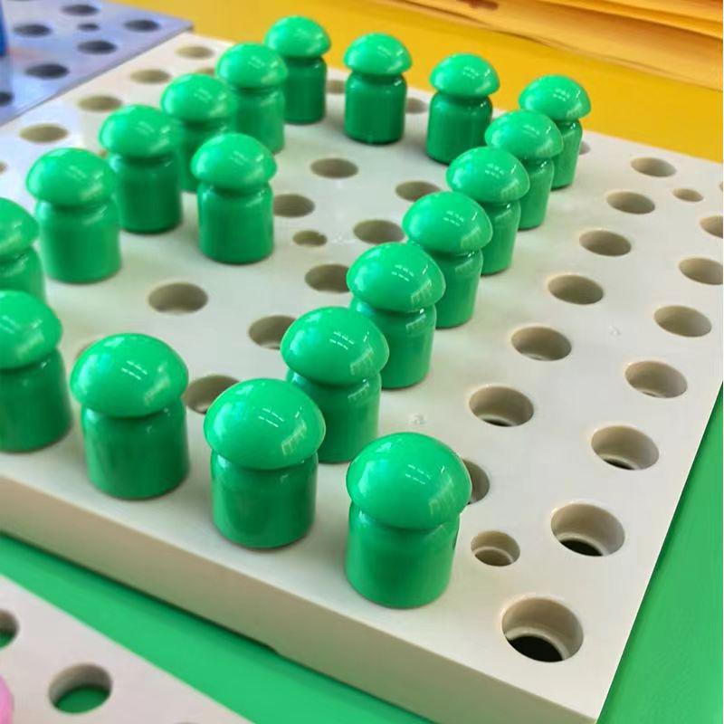 Peg Beads Wall Toy: Interactive Wooden Blocks & Wall Decoration Game for Kindergarten.