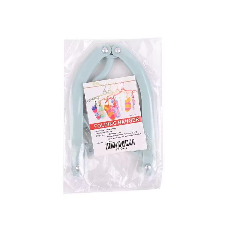 Portable Folding Hangers: Travel & Dorm Clothes Drying Rack