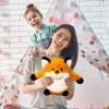 Fats Ball Round Foxes Plush Toy, Big Tail Foxes Sleeping Toy, Plush Toy
