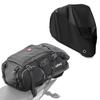 Waterproof HX5 Motorcycle Backpack 45Ltr with Helmet Holder + Motorcycle Cover XL Waterproof Motorcycle Tarp In Black
