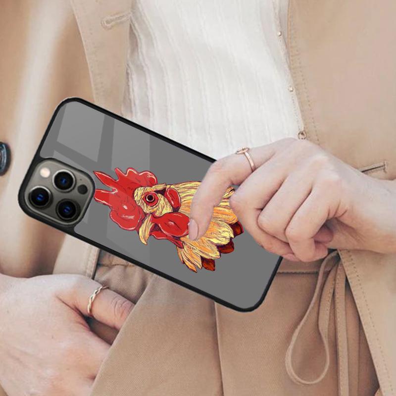 

Chicken Hen Rooster Magnetic Phone Case For APPLE iPhone 17 Air 16 14 13 12 Pro Max 15 Plus Wireless Charge With MagSafe Cover iPhone 13mini