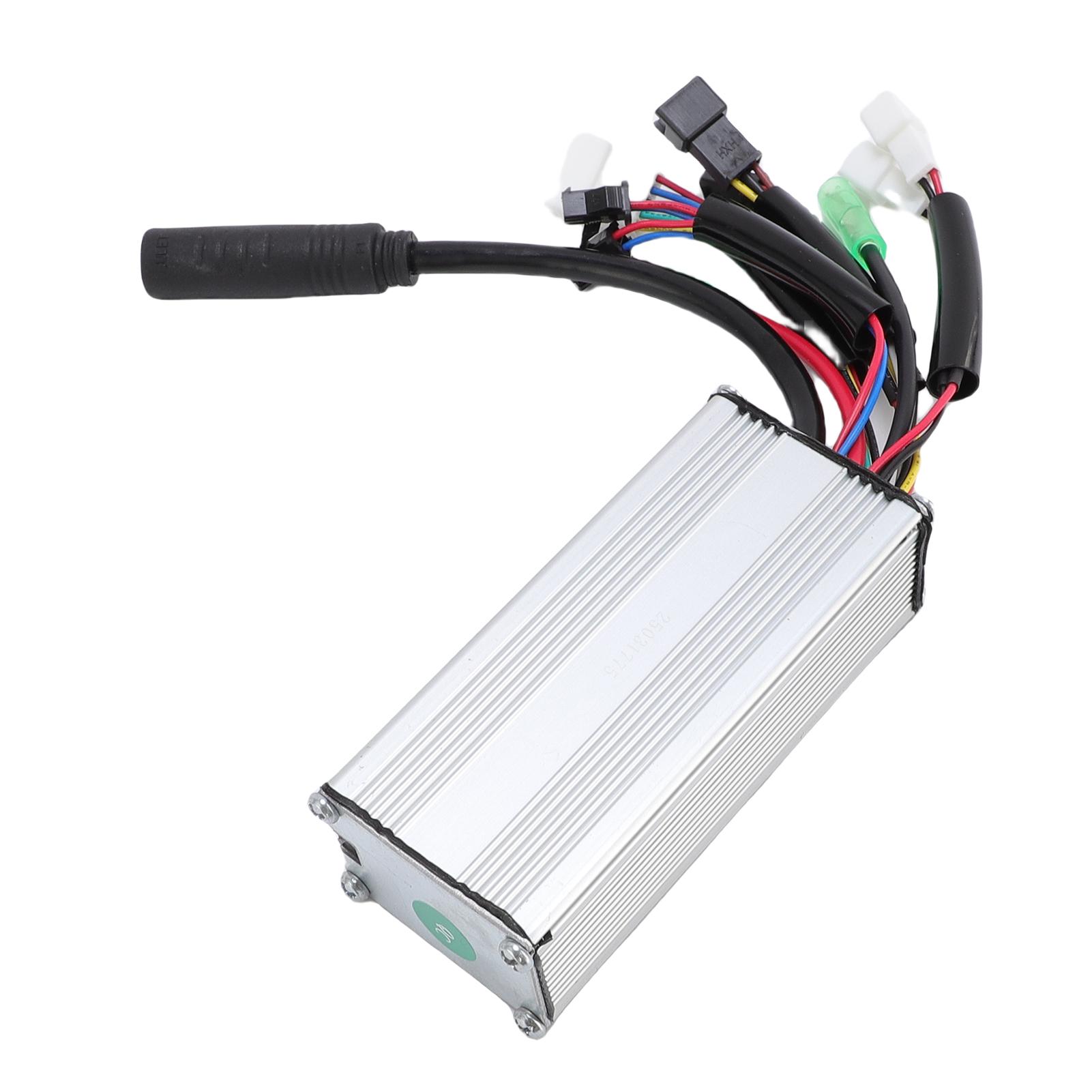 Контроллер скорости мотора электровелосипеда 6 трубок 14А Синусоидальный контроллер SM разъем Алюминиевый сплав Велосипедные аксессуары