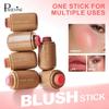 Pocket Blush Stick Natural Matte Cheek Blush Multi Use Lip And Cheek Contour Stick
