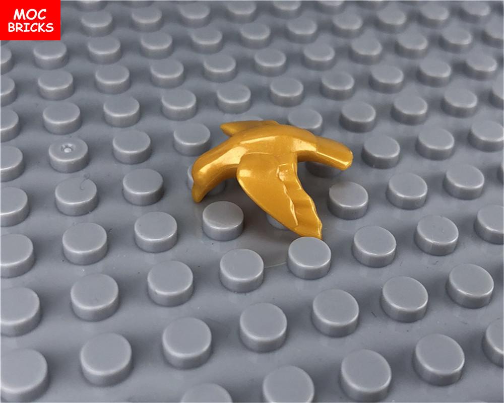 

100pcs/lot MOC Bricks Golden Plume Bird fit featuring 13665 DO-IT-YOURSELF Figure Animal Educational Building Blocks Toys ideal for kid gifts