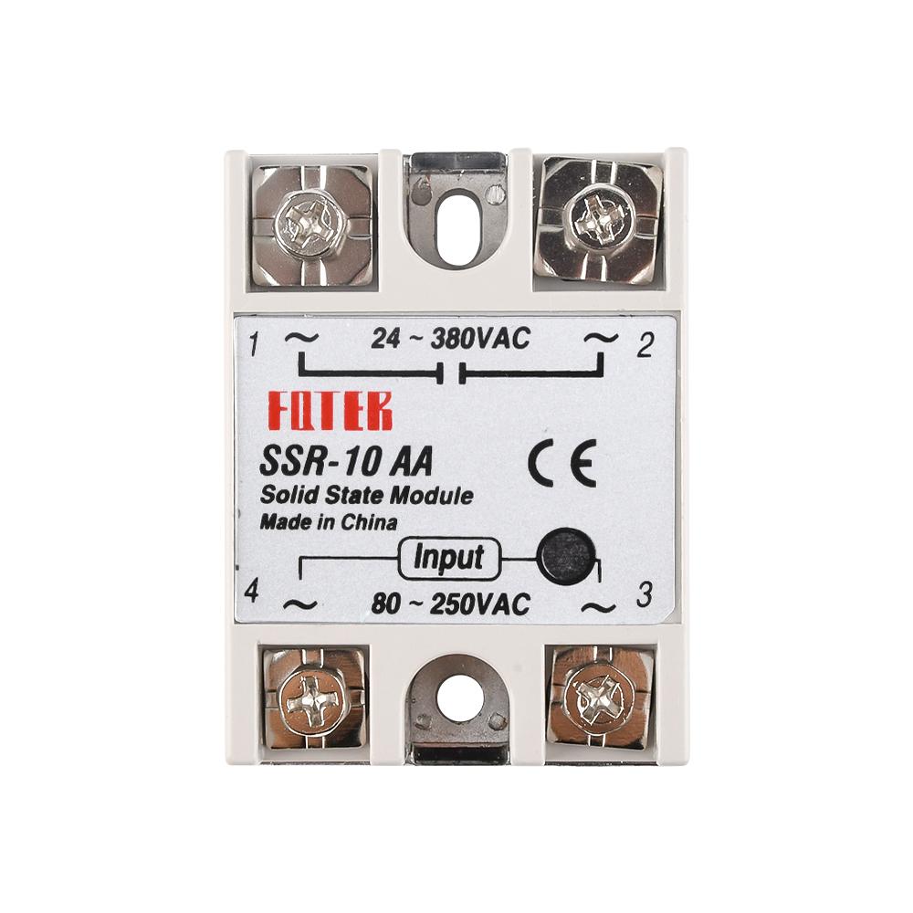 AC 111V Solid State Relay SSR-11AA SSR-11AA SSR-11AA SSR-61AA 11A 11A 11A 61A AC Control AC SSR Relay 81-111VAC TO 11-181VAC