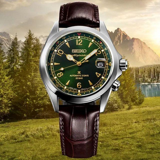 Seiko Prospex Alpinist 6R55 Automatic 3 Days Movement 39.5mm Men’s Watch SPB507J1