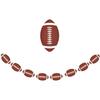 Football Party Decorations Set Football Banner Hanging Swirls For Themed Birthday Game Fans Home Garland Supplies