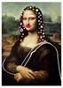 Poster Mona Lisa In Flowers