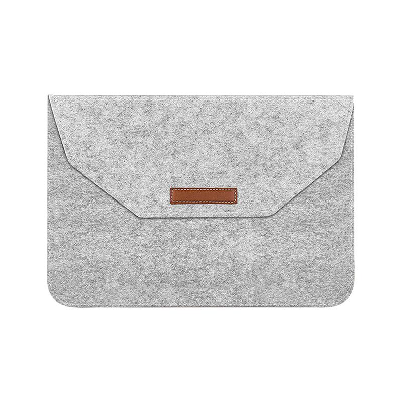1pc/Wool Felt Bag/Sleeve Cover/12inch/13.3inch High-quality Felt Material Laptop Case For Macbook