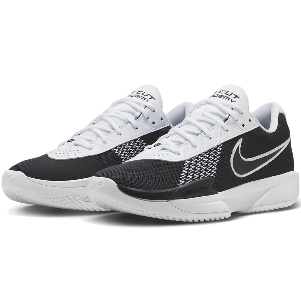 Nike Cut Academy Size Size G.T. EP, Black/White, FB2598-003, 24.0cm (Japan), 6.5