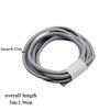 6mm Kleur 5M Kern Touw Natuurlijk Rubber Leer DIY Koorden Ambachtelijk Garen Leer Koord Zeer Veerkrachtige Buis Elastische Band