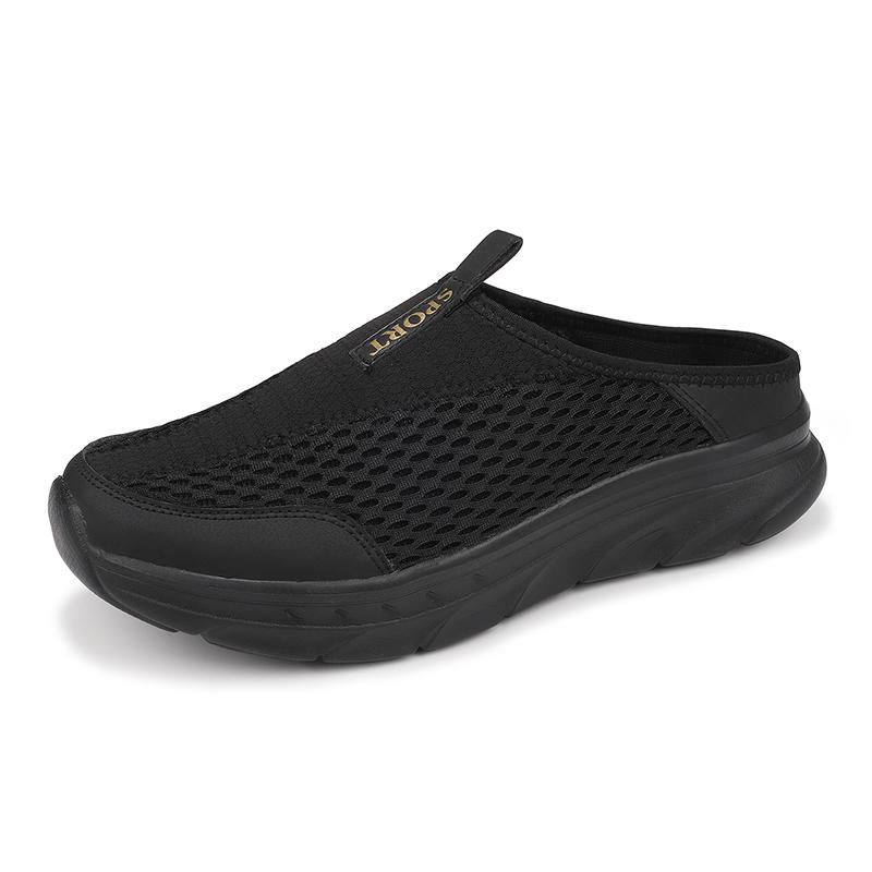 35-48 Unisex Pantofole Mezzepunte Traspiranti Ultraleggere Indoor / Outdoor Pantofole da Donna Taglia Grande Pantofole da Uomo Sandali a Mezzapunta