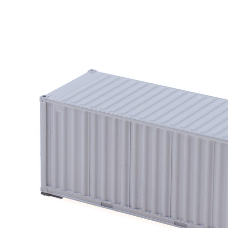 1:87 skala Container Modell 20 Fuß Fracht Für Eisenbahn Szene Layout Zubehör